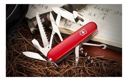 Canivete Huntsman Vermelho 15 Funções Original Victorinox