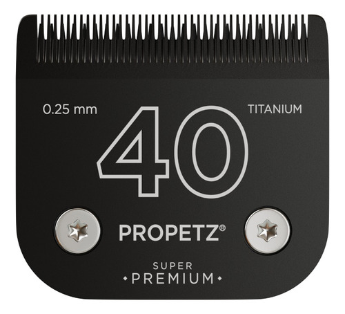 Lamina De Tosa #40 Super Premium Titanium Propetz Prof