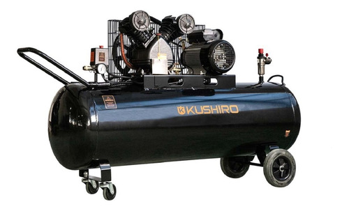 Compresor De Aire A Correa Kushiro 3 Hp 200lts 220v 8 Bar