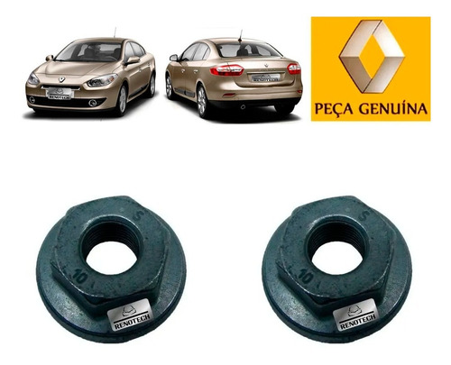 Kit Porca Polia Comando Valvulas Fluence 11-18 8200793248