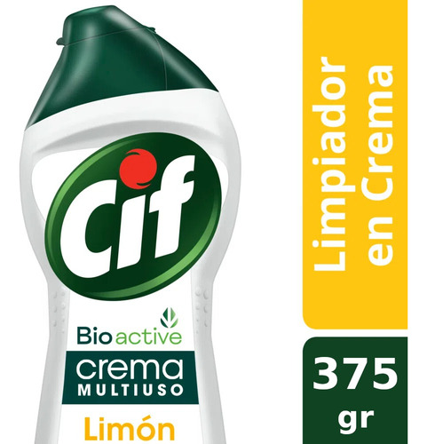 Limpiador Cif Bioactive En Crema Original X 250 Ml