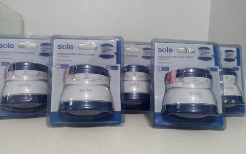 Ducha Eléctrica Sole Basic,incluye Accesorios Y Materiales.