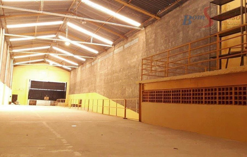 Galpão Para Alugar, 1100 M² Por R$ 17.000,00/mês - Vila Prudente - São Paulo/sp - Ga0124