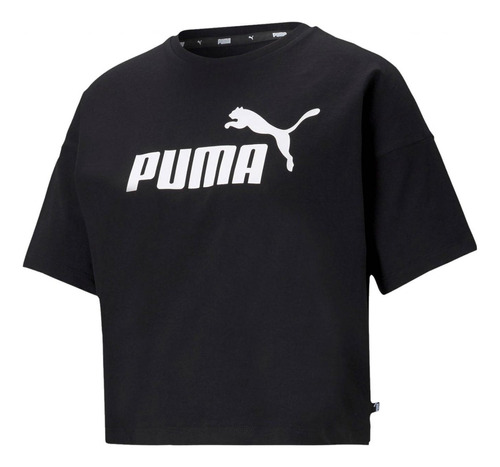 Playera Puma Ess Cropped Para Mujer 586866-01