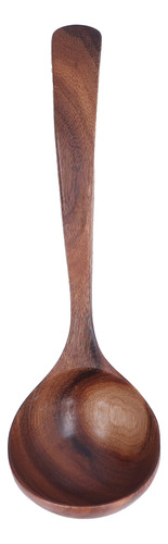 Cucharón De Madera Con Mango Largo Para Servir Sopa, Cocina