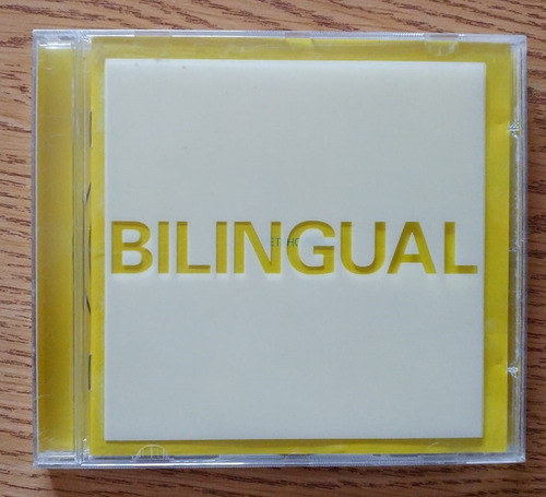 Pet Shop Boys Bilingual Cd 1° Edic Tapa Esmerilada Importad