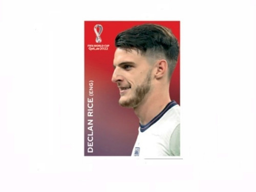 Figurinhas Da Copa 2022 Coca Cola Zero Declan Rice C5