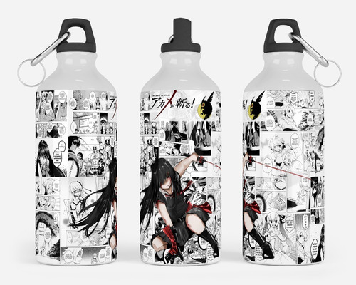 Akame Ga Kill Termo Deportivo Anime 600 Ml