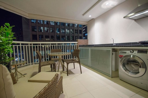 Imagem 14 de 15 de Flat Estanconfor Vila Olimpia Fora Do Pool Duplex - Sf24855