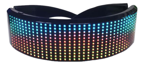 Bx) Dj Led Glasses Nightclub Party Glow App Eye Control