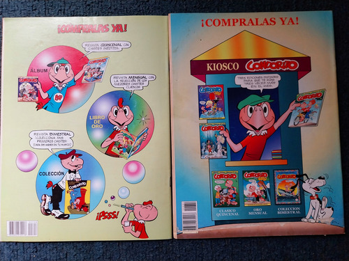 2 Revistas Condorito 57 Y 58 Aniversario Historietas (Usado)