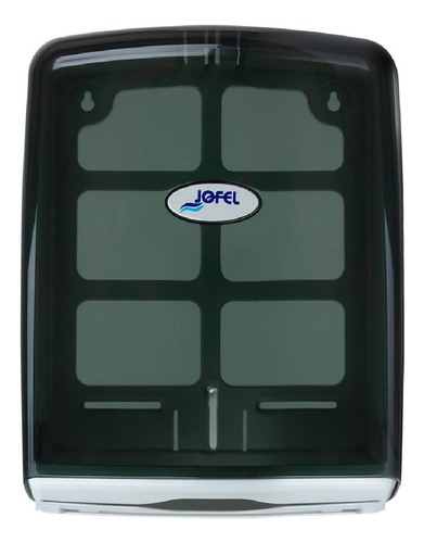 Jabonera Rellenable + Despachador De Toalla Int Humo Jofel Color Negro