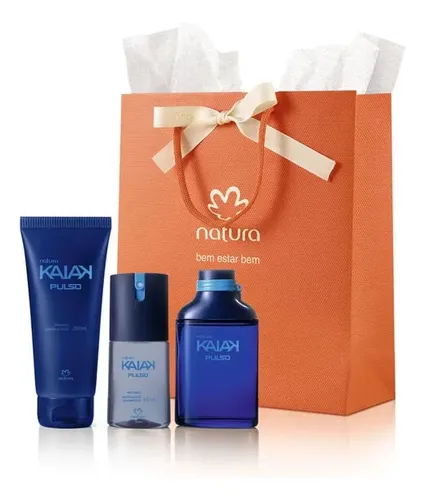 Kit Kaiak Pulso Natura Masculino Original