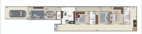 Imagem 1 de 1 de Casa Com 3 Dormitórios À Venda, 87 M² Por R$ 750.000,00 - Boqueirão - Santos/sp - Ca1205