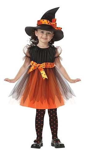 Disfraz Bruja Halloween Para Niñas Disfraz Bruja Cuento Hada