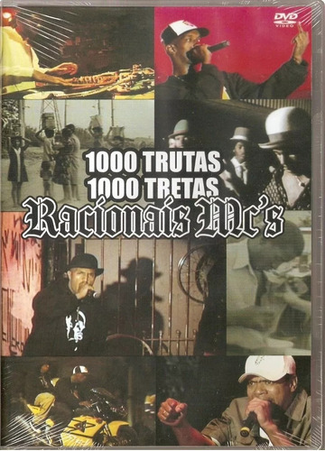 Dvd Racionais Mc's - 1000 Trutas 1000 Tretas