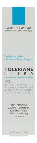 Crema Ultra La Roche-Posay Toleriane día/noche para piel sensible de 40mL