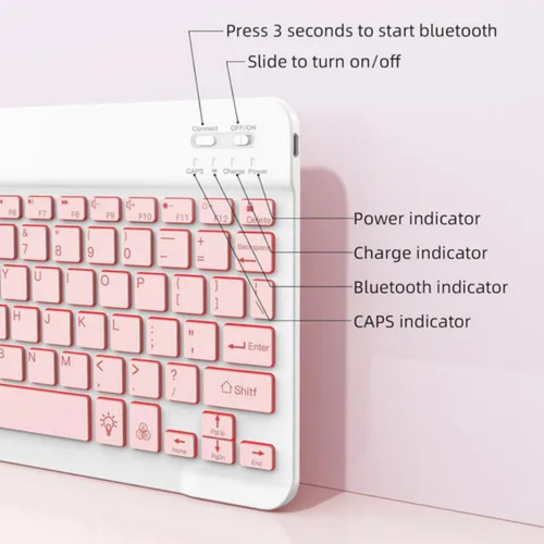 Funda Protectora Para Tableta Con Teclado Desmontable 10th G