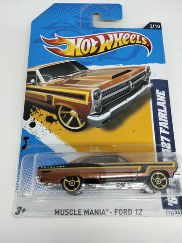 Hot Wheels Muscle Manía Ford 12 66 Ford 427 Fairlane 