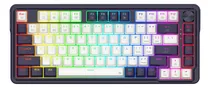 Comprar Teclado Gamer Redragon Ucal Pro K673-wb Wireless Rgb Teclado Blanco Idioma Inglés US