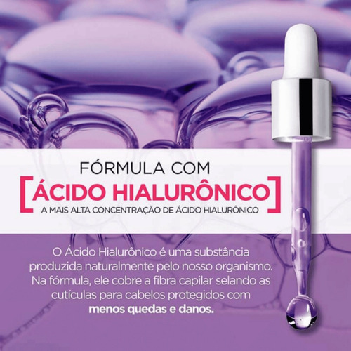 Kit Hidra Hialurônico Shampoo, Condi E Creme P/ Pentear