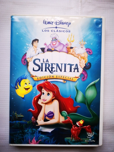 La Sirenita Película Dvd Original La Película 