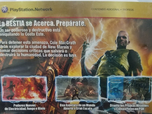 Infamous 2 Ps3 Fisico Y Original (Usado)
