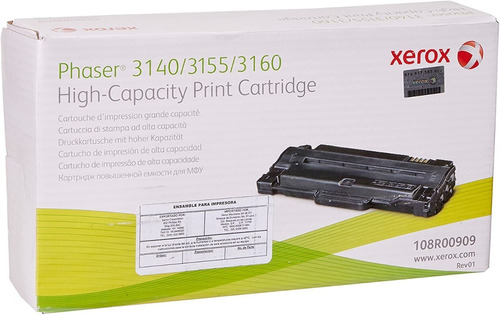 Xerox Phaser 3140/3155/3160 108r00909/108r90 Recarga