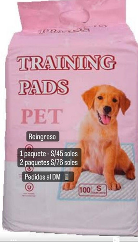 Training Pads Para Mascotas 