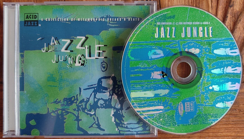 Jazz Jungle Colección De Acid Jazz Records Cd Eua Raro