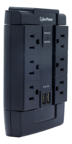 Multicontacto Supresor De Picos 6 Salidas +usb 2.1