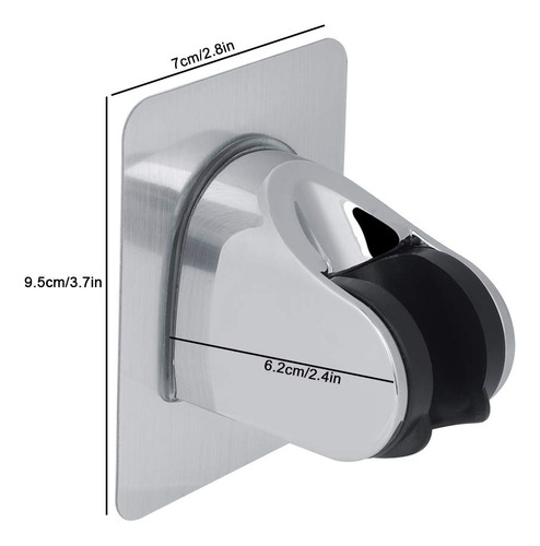 Soporte Ajustable Para Alcachofa De Ducha Montaje En Pared C