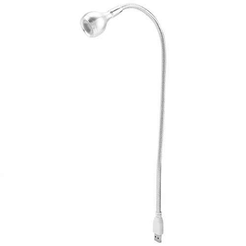 Lámpara Led Mini Usb De 1 W De Largo, Cuello Flexible, Portá