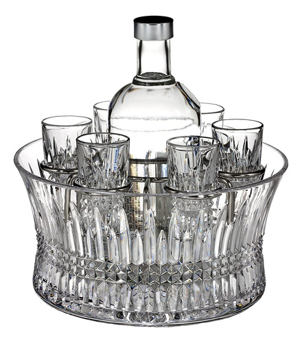 Waterford Lismore Diamond Vodka - Juego De Enfriadores De Vo