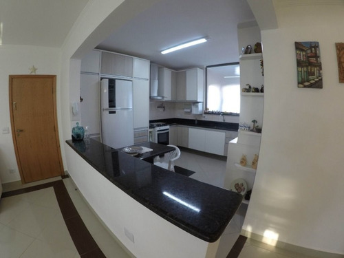 Apartamento Com 3 Dormitórios À Venda, 103 M² Por R$ 640.000,00 - Canto Do Forte - Praia Grande/sp - Ap2085