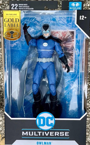 Mcfarlane Dc Multiverse Gold Label Owlman Forever Evil (Usado)
