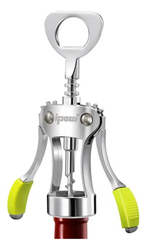 Abridor De Vino Ipow, Sacacorchos Con Forma De Ala, Caja De