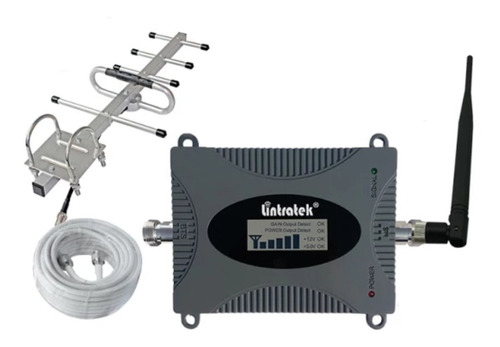 Kit Antena Amplificador De Señal Celular Potente Zona Rural