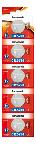 Panasonic Cr 2450 X 5 Und / Crisol Tecno
