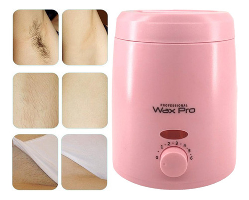 Recipiente De Aquecimento De Cera Pote De Derretimento Rosa
