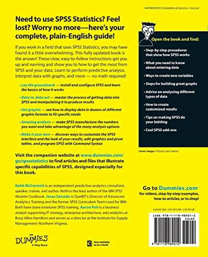 Libro: Spss Statistics For Dummies, 3rd Edition