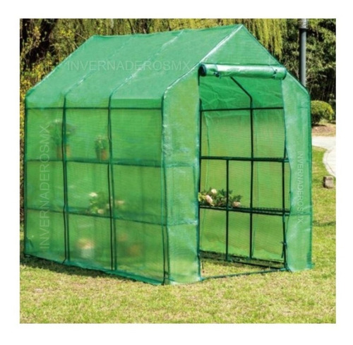 Plástico Invernadero 8.20 X 2 M *verde Clorofila*