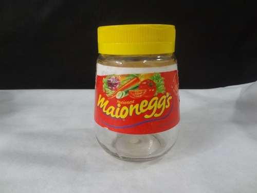 Pote De Maionese Antigo Com Rotulo Maionegg S (Usado)