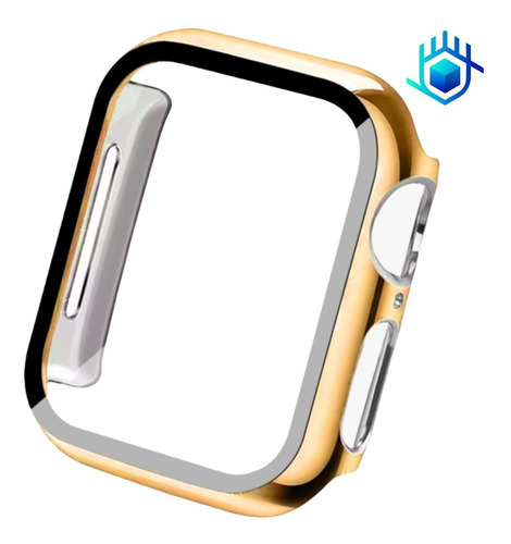 Imagen 1 de 10 de Funda Para Apple Watch Premium Con Mica Case Protector Mujer