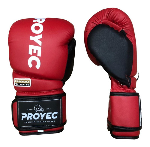Guantes Boxeo Proyec Premium Box Kick Muay Thai Profesional
