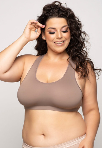 Imagem 3 de 4 de Sutia Top Costa Nadador Lingerie Soutien Plus Size