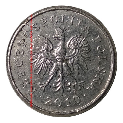 Moneda 20 Groszy 2010 Polonia Periodo Tercera Republica