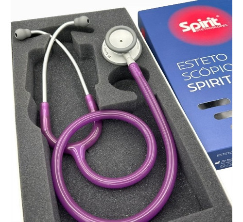 Estetoscópio Spirit Md Pro-lite Adulto Violeta Cor Lilás