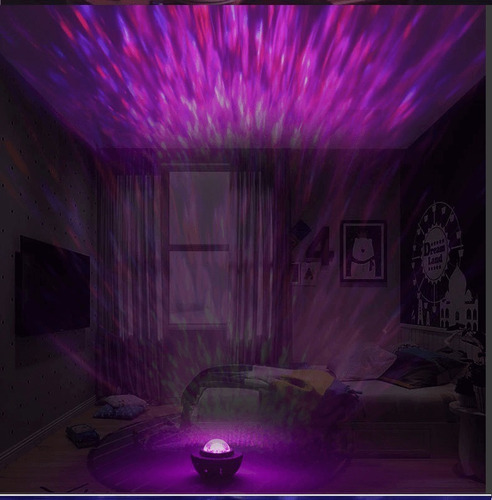 Proyector De Para Luz Nocturna Led Star Con Música