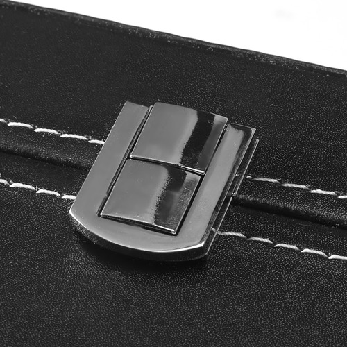 Funda De Almacenamiento De Relojes De Piel Sintética De Alta